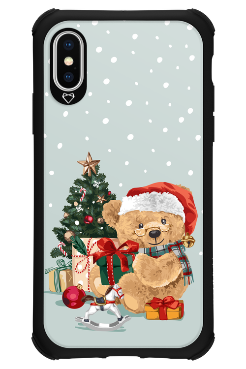 Merry Christmas Bear - Apple iPhone XS