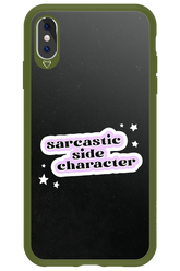 Sarcastic Black - Apple iPhone XS Max