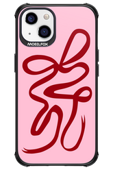 Burgundy Bow - Apple iPhone 13
