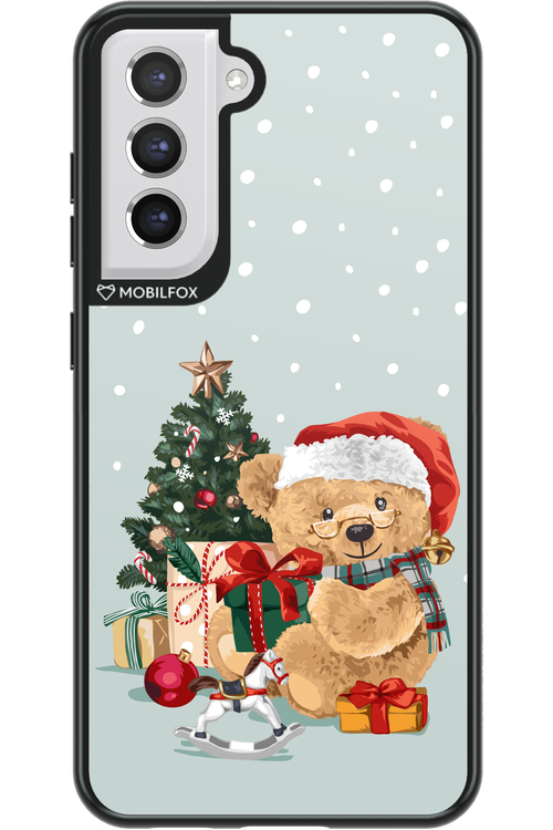 Merry Christmas Bear - Samsung Galaxy S21 FE