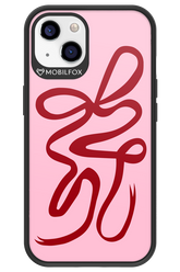 Burgundy Bow - Apple iPhone 13