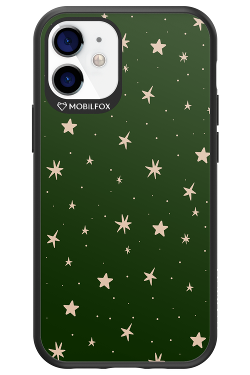 Forest Green Stars - Apple iPhone 12 Mini