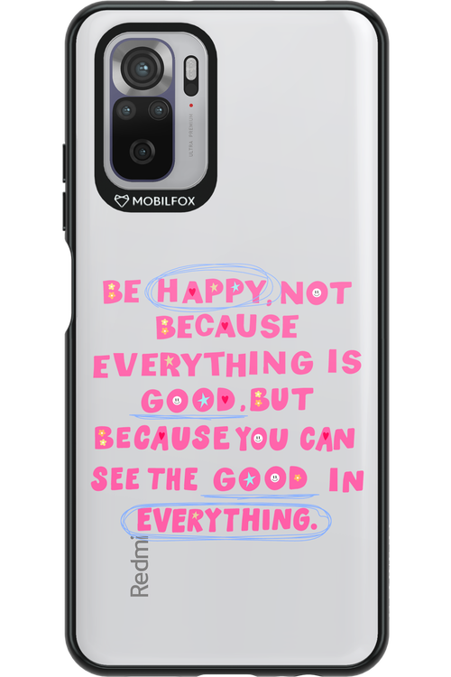 Be Happy - Xiaomi Redmi Note 10