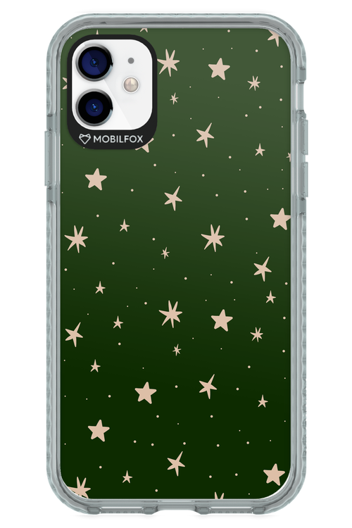 Forest Green Stars - Apple iPhone 11