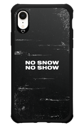No snow, no show - Apple iPhone XR