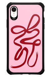 Burgundy Bow - Apple iPhone XR