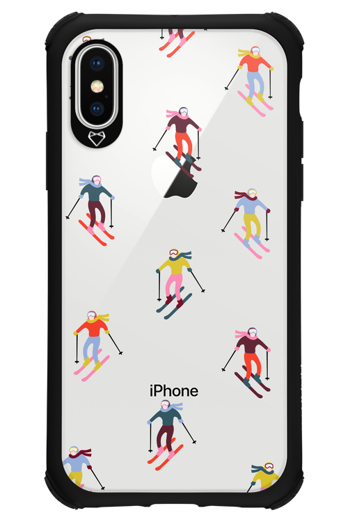 Snow Motion (Transparent) - Apple iPhone XS