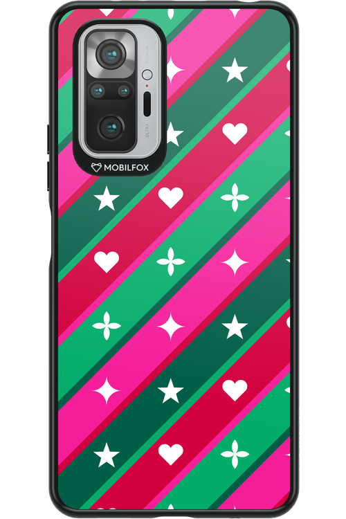 Christmas Stripes - Xiaomi Redmi Note 10 Pro
