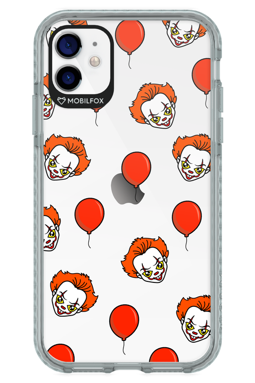 Mystery Clown (Transparent) - Apple iPhone 11