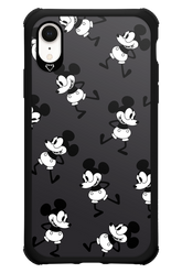 Iconic Mouse (antracite pattern) - Apple iPhone XR