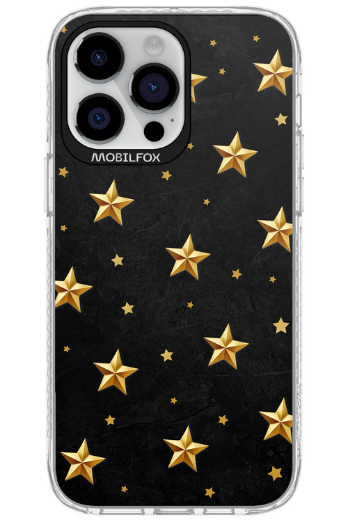 Golden Stars - Apple iPhone 14 Pro Max