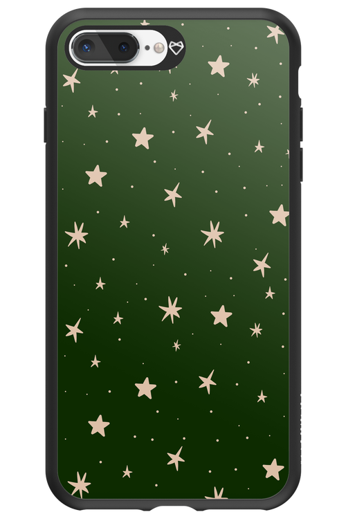 Forest Green Stars - Apple iPhone 8 Plus