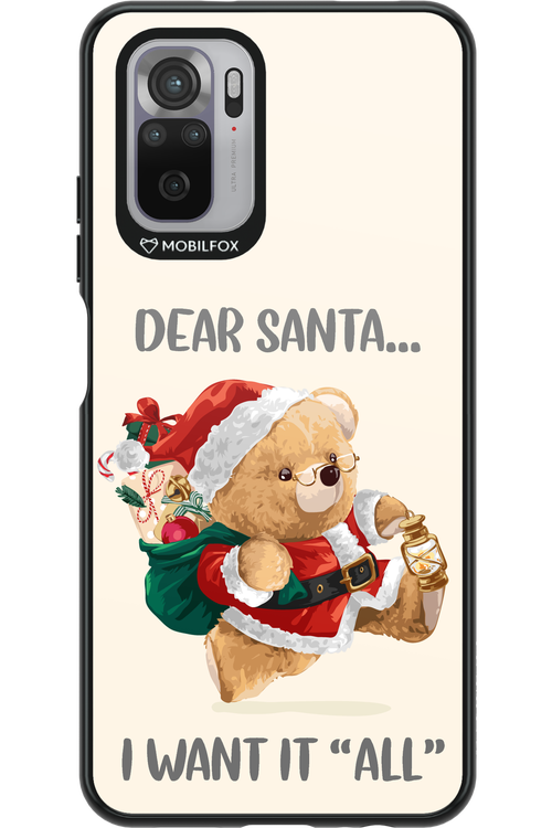 Dear Santa i want it all - Xiaomi Redmi Note 10
