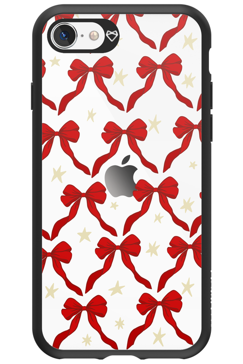 Bow & Stars (Transparent) - Apple iPhone SE 2022