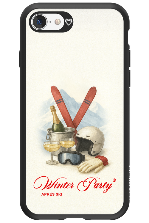 Winter Ski Party - Apple iPhone 8