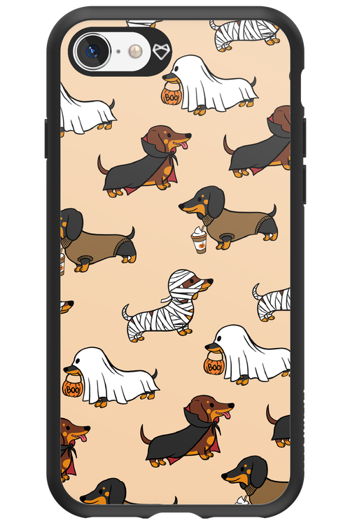 Scary Dachshund - Apple iPhone SE 2022