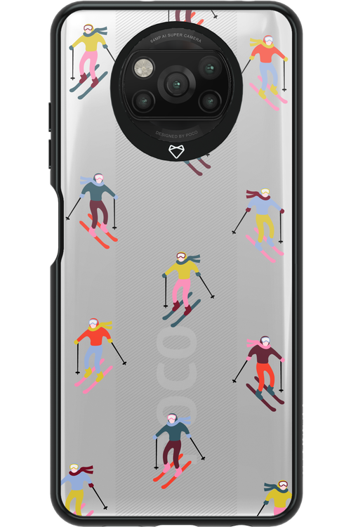 Snow Motion (Transparent) - Xiaomi Poco X3 NFC