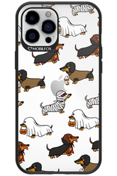 Scary Dachshund (Transparent) - Apple iPhone 12 Pro Max