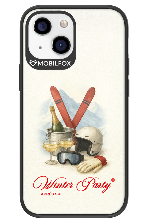 Winter Ski Party - Apple iPhone 13 Mini