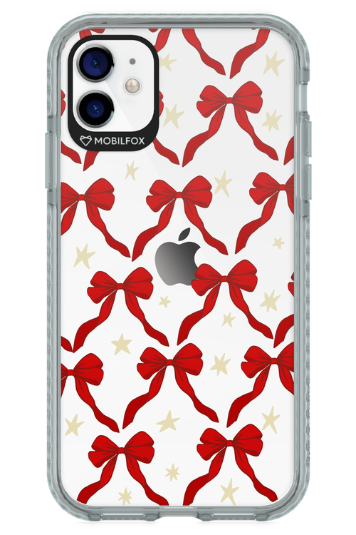 Bow & Stars (Transparent) - Apple iPhone 11