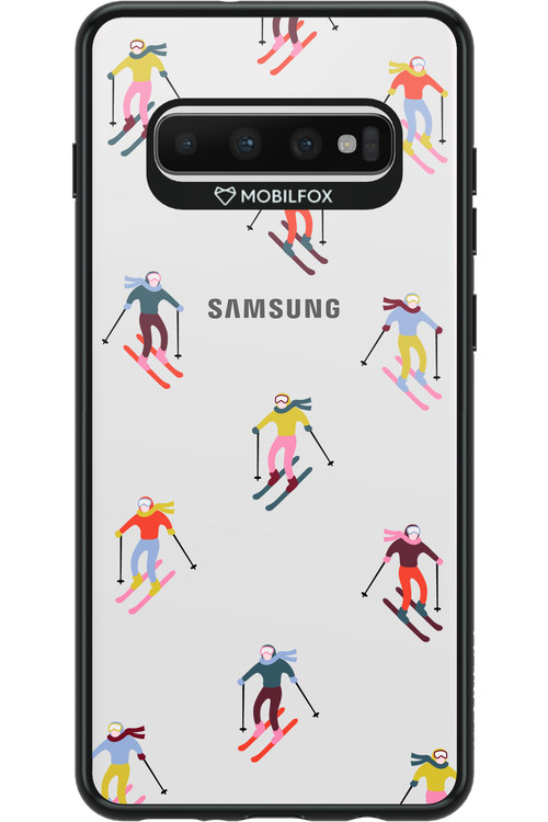 Snow Motion (Transparent) - Samsung Galaxy S10+