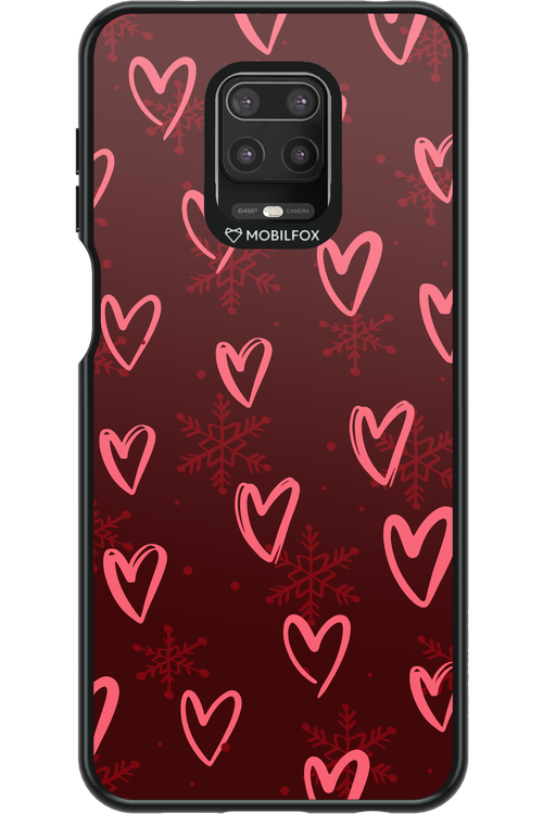Christmas Hearts - Xiaomi Redmi Note 9 Pro