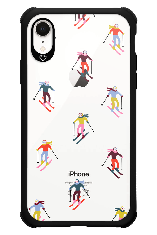 Snow Motion (Transparent) - Apple iPhone XR