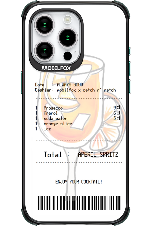 aperol spritz cocktail - Apple iPhone 15 Pro Max
