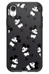 Iconic Mouse (antracite pattern) - Apple iPhone XR