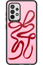 Burgundy Bow - Samsung Galaxy A52 / A52 5G / A52s