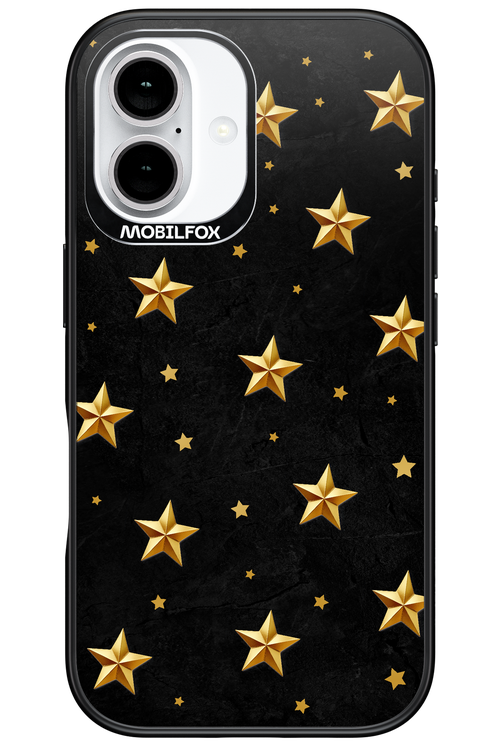 Golden Stars - Apple iPhone 16