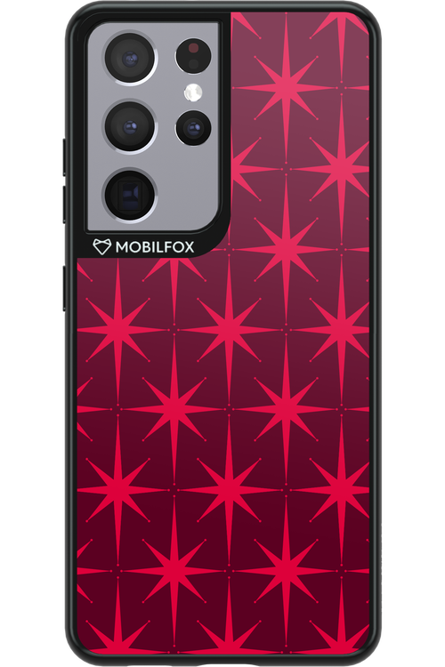 Burgundy Starss - Samsung Galaxy S21 Ultra