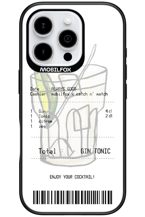 gin tonic - Apple iPhone 16 Pro