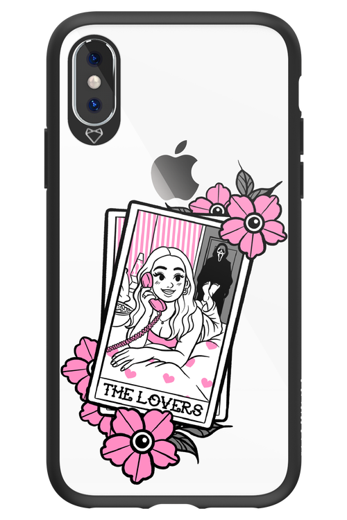 The Spooky Lovers (Transparent) - Apple iPhone XS