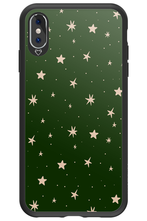 Forest Green Stars - Apple iPhone XS Max