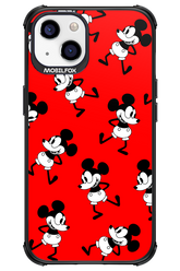Iconic Mouse (red pattern) - Apple iPhone 13