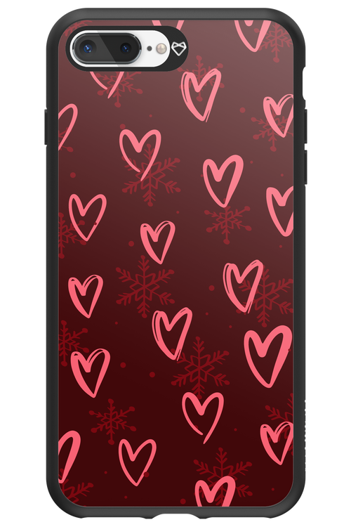 Christmas Hearts - Apple iPhone 7 Plus