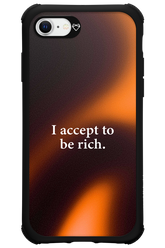 I accept to be rich - Apple iPhone SE 2020