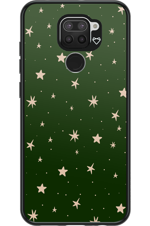 Forest Green Stars - Xiaomi Redmi Note 9