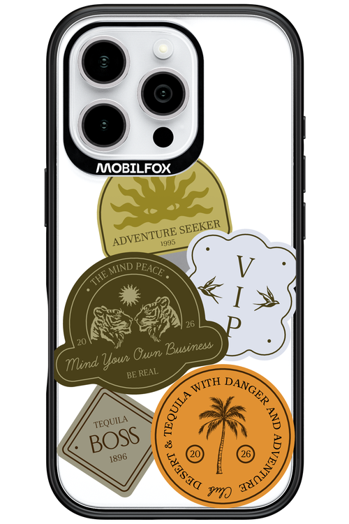 Badge Keeper - Apple iPhone 16 Pro