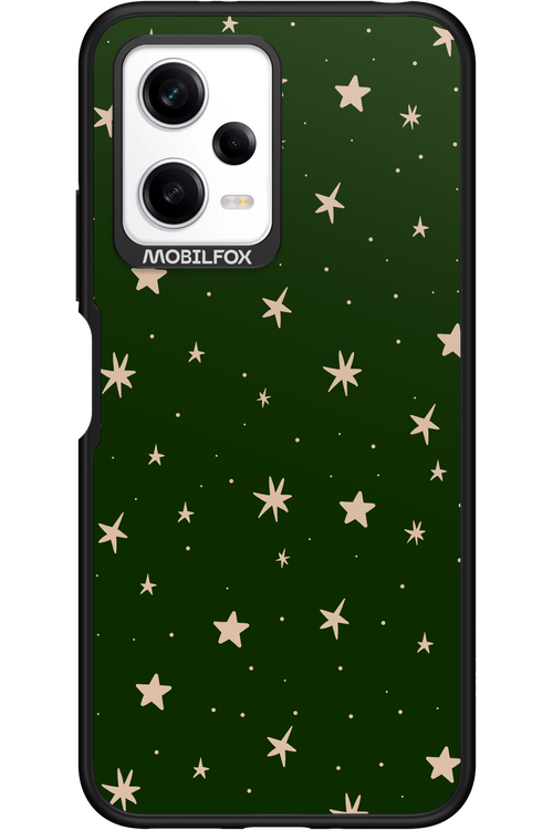Forest Green Stars - Xiaomi Redmi Note 12 5G
