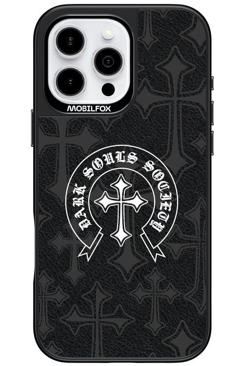 Dark Souls Society (Leather) - Apple iPhone 16 Pro Max