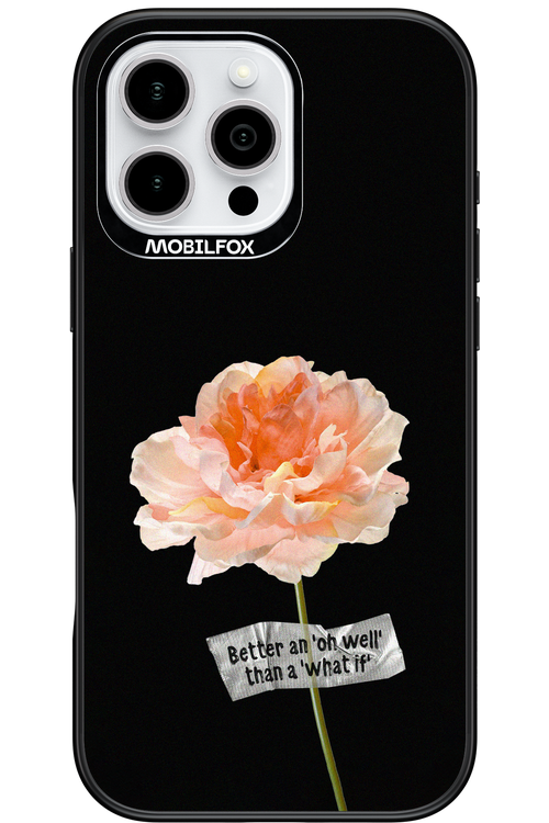 Flower Black - Apple iPhone 16 Pro Max