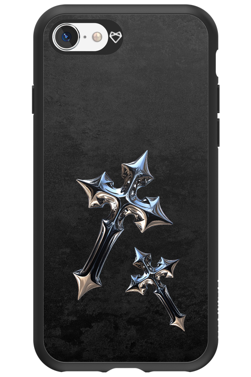 Chrome Crosses - Apple iPhone SE 2020