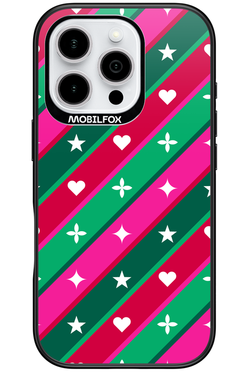 Christmas Stripes - Apple iPhone 16 Pro