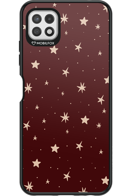 Burgundy Stars - Samsung Galaxy A22 5G
