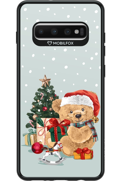 Merry Christmas Bear - Samsung Galaxy S10+