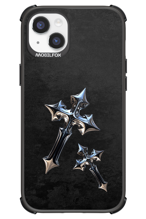 Chrome Crosses 2.0 - Apple iPhone 14 Plus