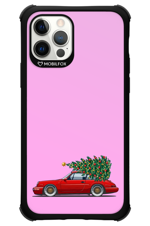 XMAS Car Pink - Apple iPhone 12 Pro