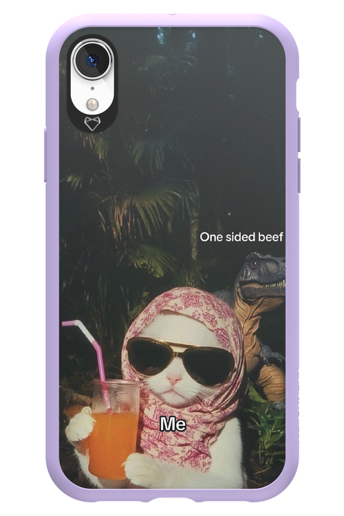 One sided beef - Apple iPhone XR